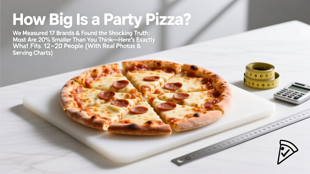 Party Pizza Size: How Many People It Really Serves (2026)