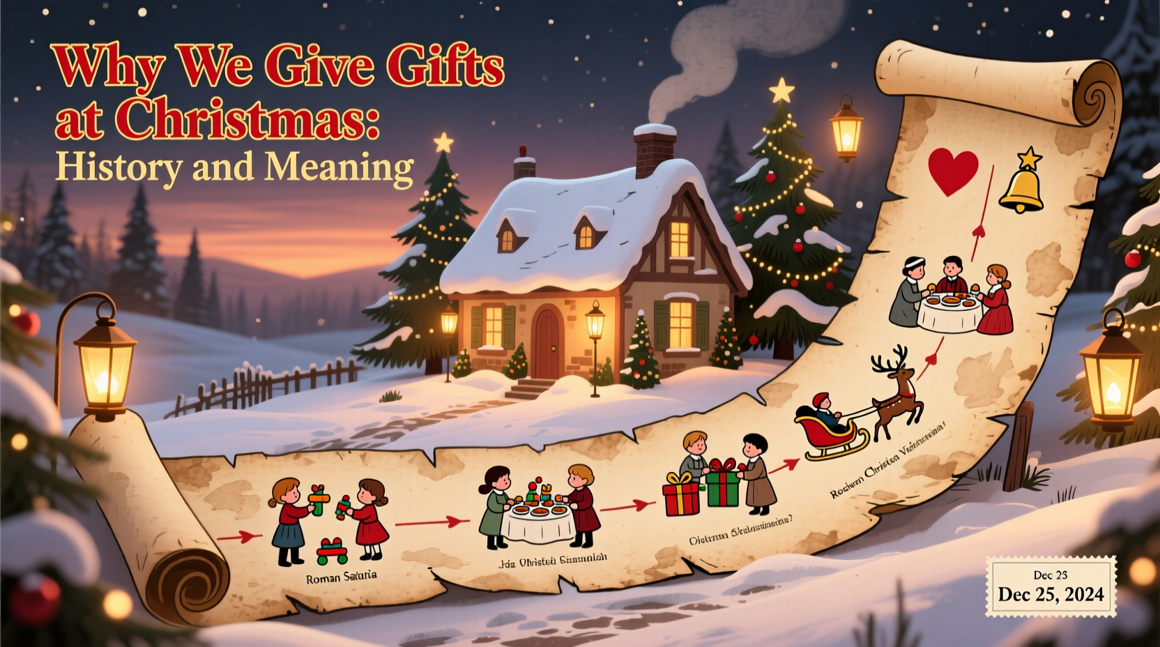 why do we give gifts for christmas