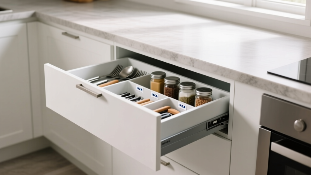 IKEA Pull Out Storage for Kitchen Cupboards