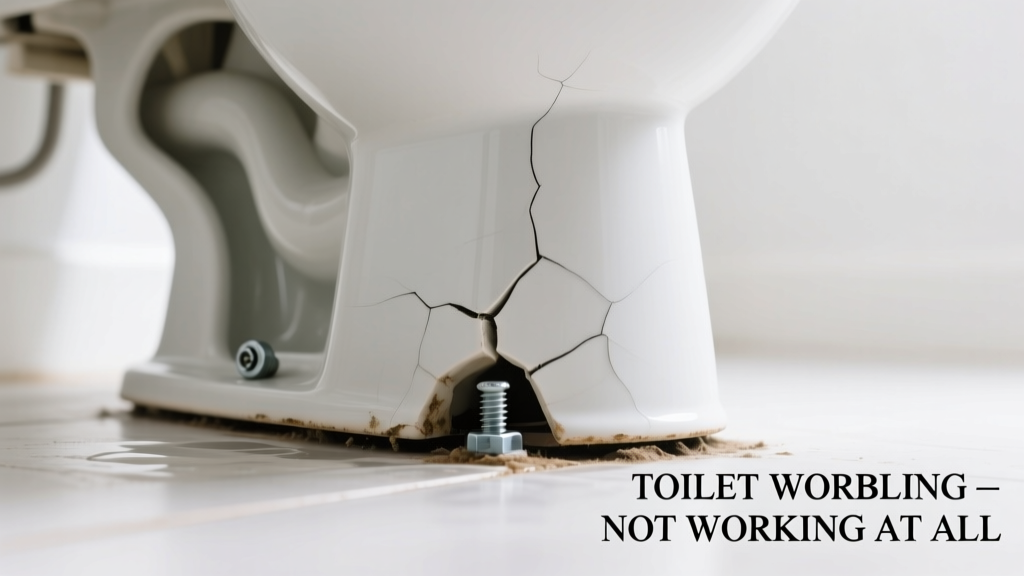 Toilet Wobbling Not Working at All: Quick Diagnosis