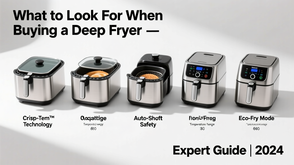 What to Look for When Buying a Deep Fryer: Expert Guide