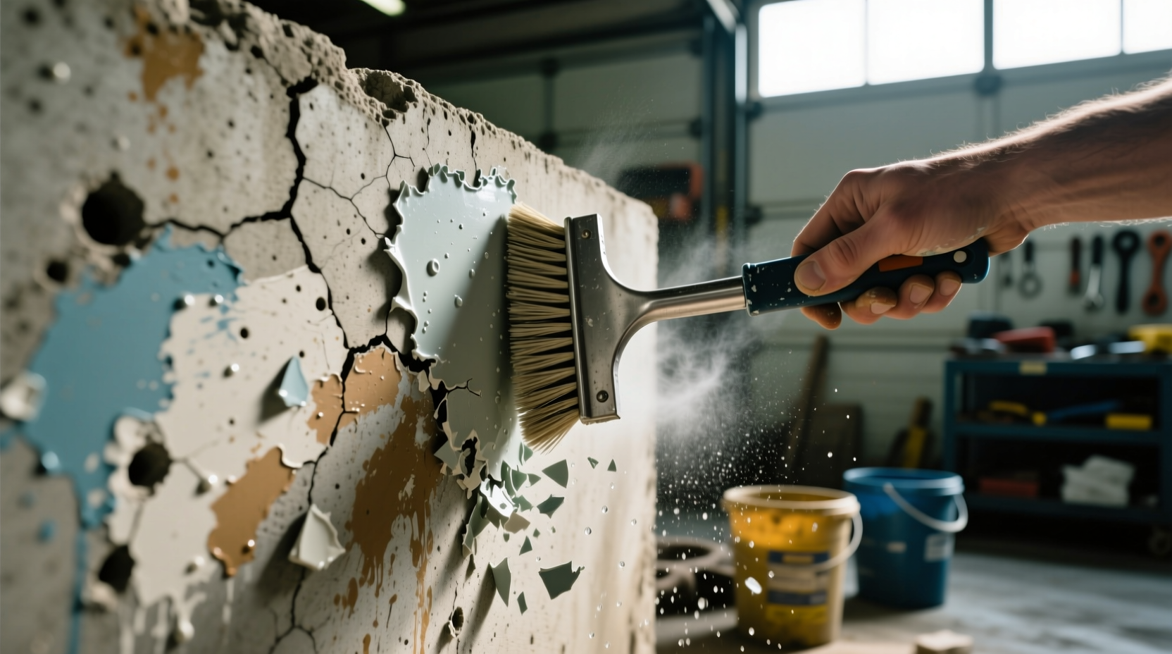 how to remove paint from concrete