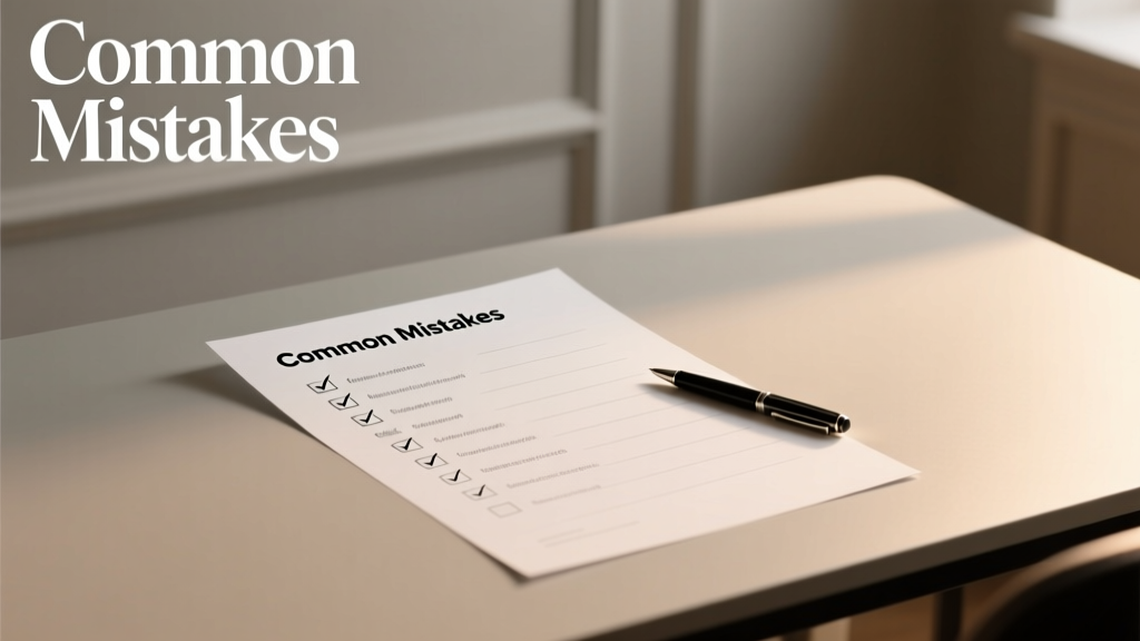 Checklist Design: 7 Mistakes to Avoid in Sports