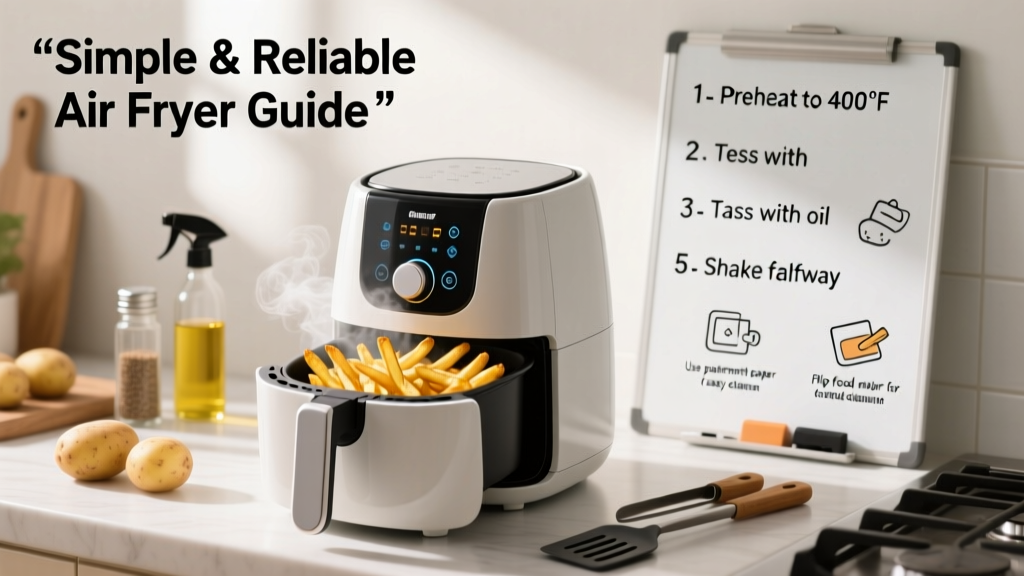 Best Air Fryer for Beginners: Simple, Crispy & Reliable