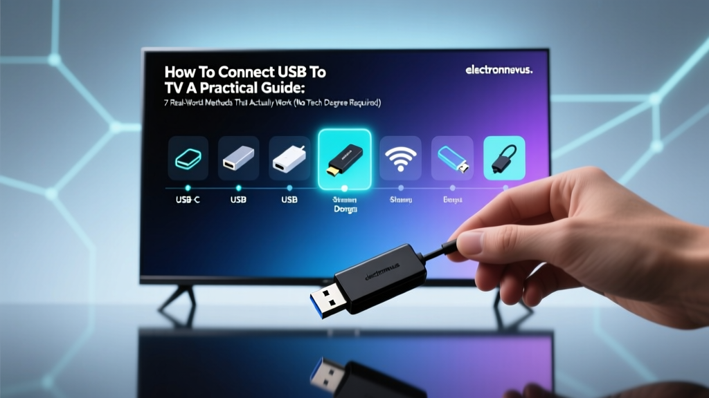 How To Connect USB To TV A Practical Guide: 7 Real-World Methods That Actually Work (No Tech Degree Required)