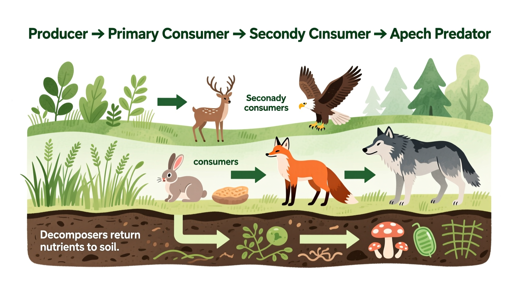 What Is a Food Chain? Simple Definition & Examples