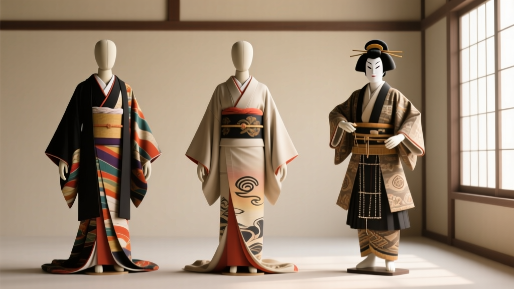 Kabuki Noh Bunraku Stage Kimono Costumes: 2026 Guide