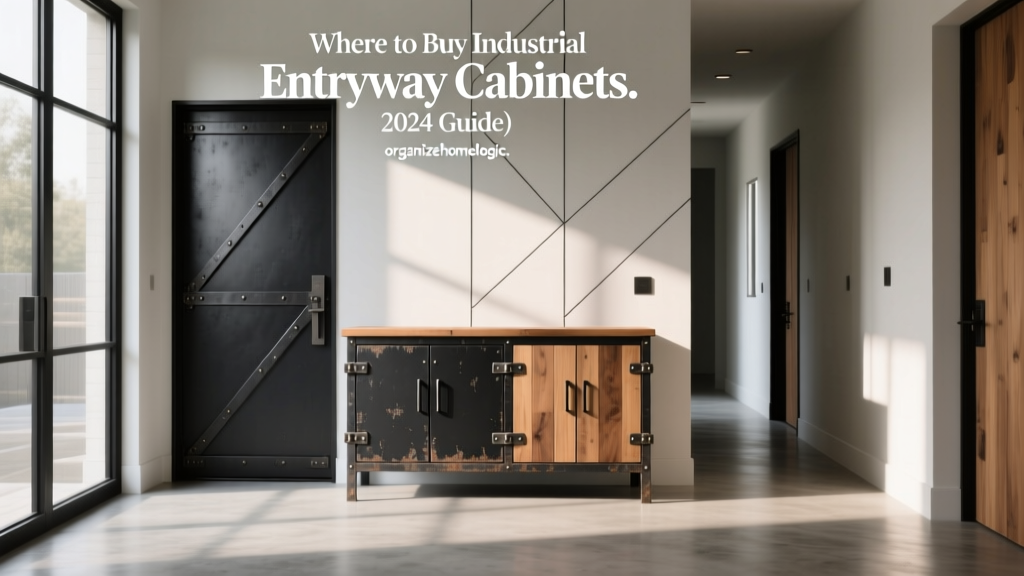Where to Buy Industrial Entryway Cabinets (2024 Guide)
