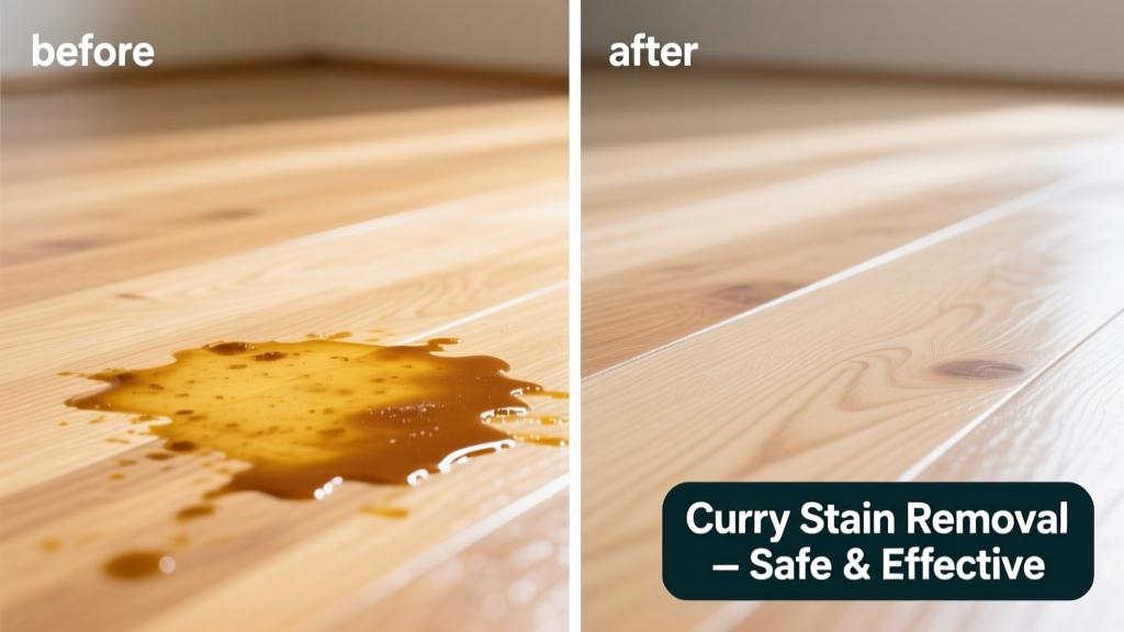 How to Remove Curry Stains from Hardwood Floors Safely