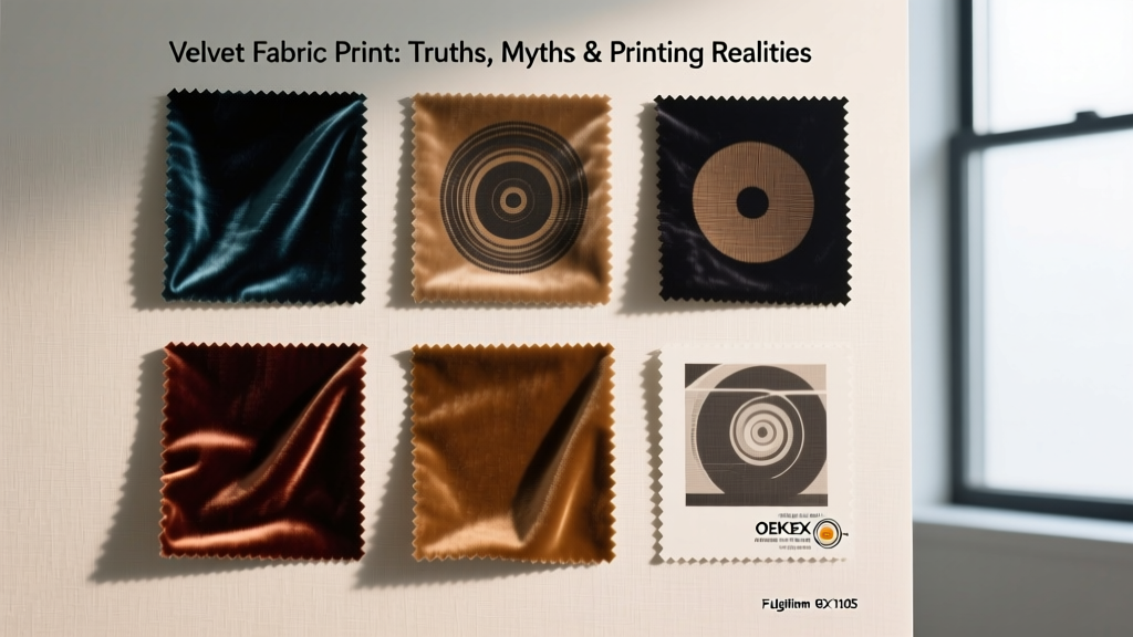Velvet Fabric Print: Truths, Myths & Printing Realities
