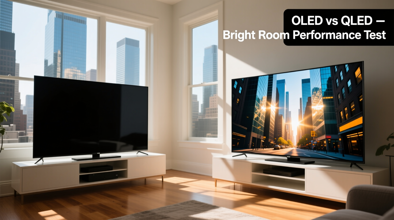 oled vs qled tv which display technology is better for bright rooms