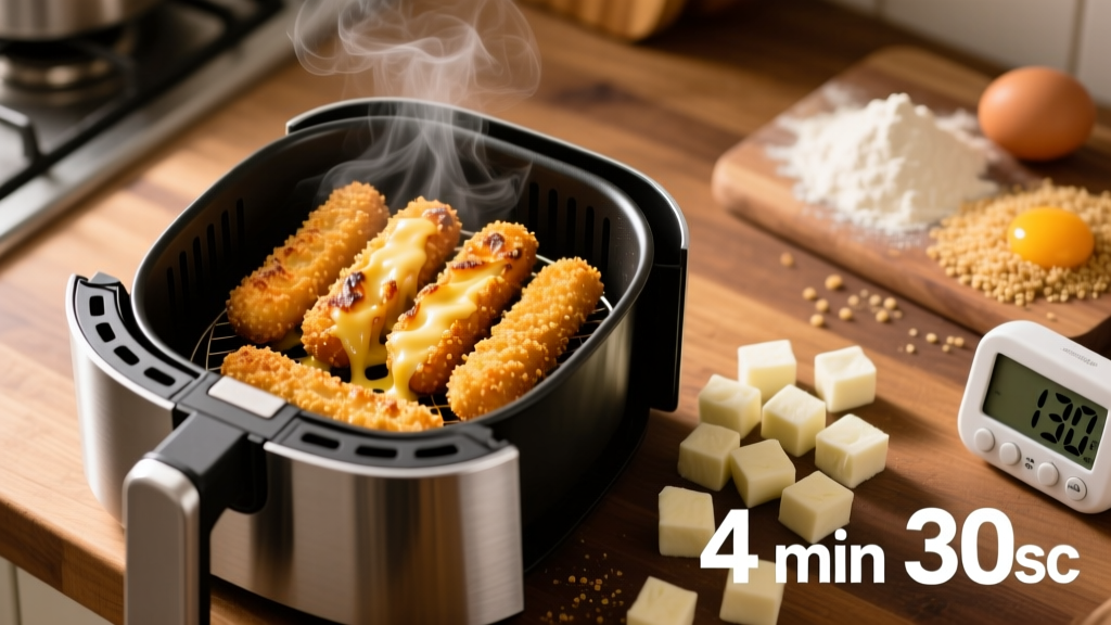 Air Fryer Mozzarella Sticks: Perfect Crisp Time Guide