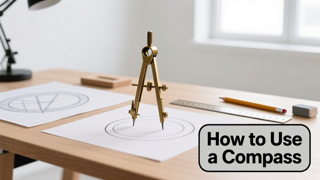 How to Use a Compass for Drawing Perfect Circles