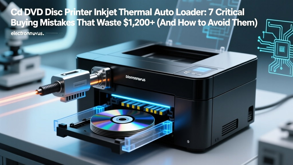 Cd Dvd Disc Printer Inkjet Thermal Auto Loader: 7 Critical Buying Mistakes That Waste $1,200+ (And How to Avoid Them)