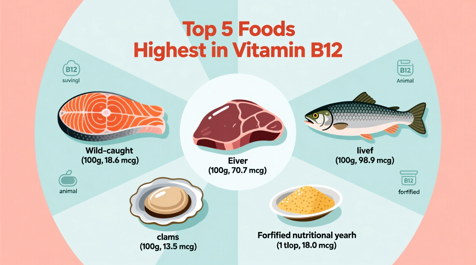 what food has the most b12