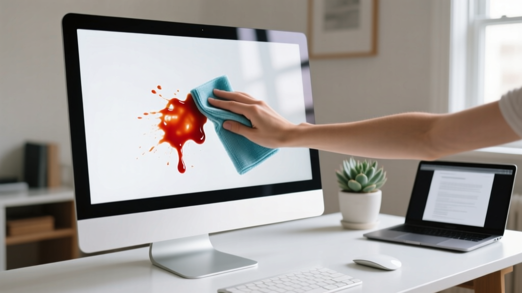 Proven: How to Get Ketchup Out of Computer Monitor Fast
