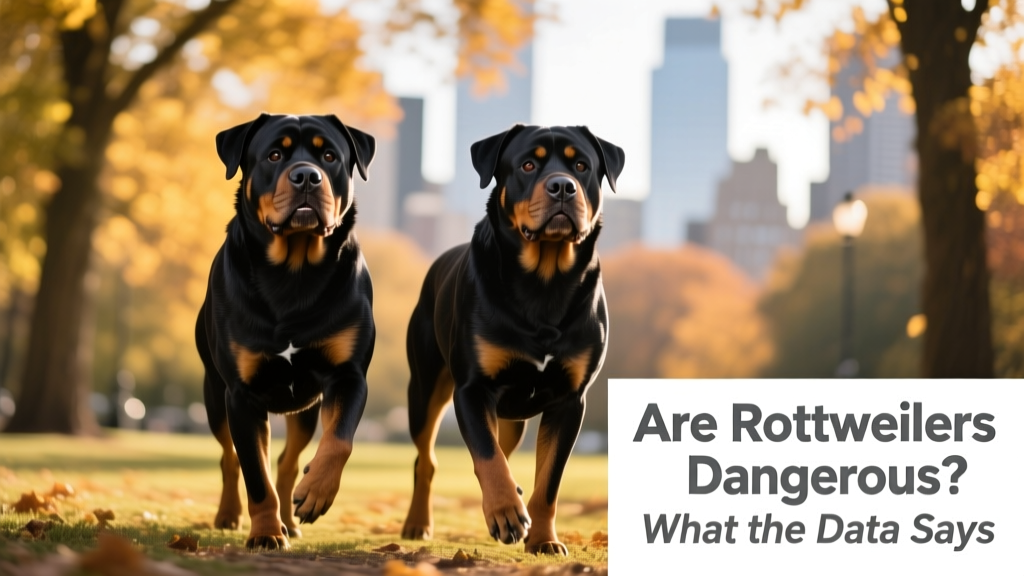 Are Rottweilers Dangerous? What the Data Says