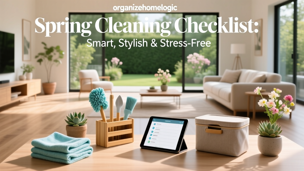 Spring Cleaning Checklist: Smart, Stylish & Stress-Free