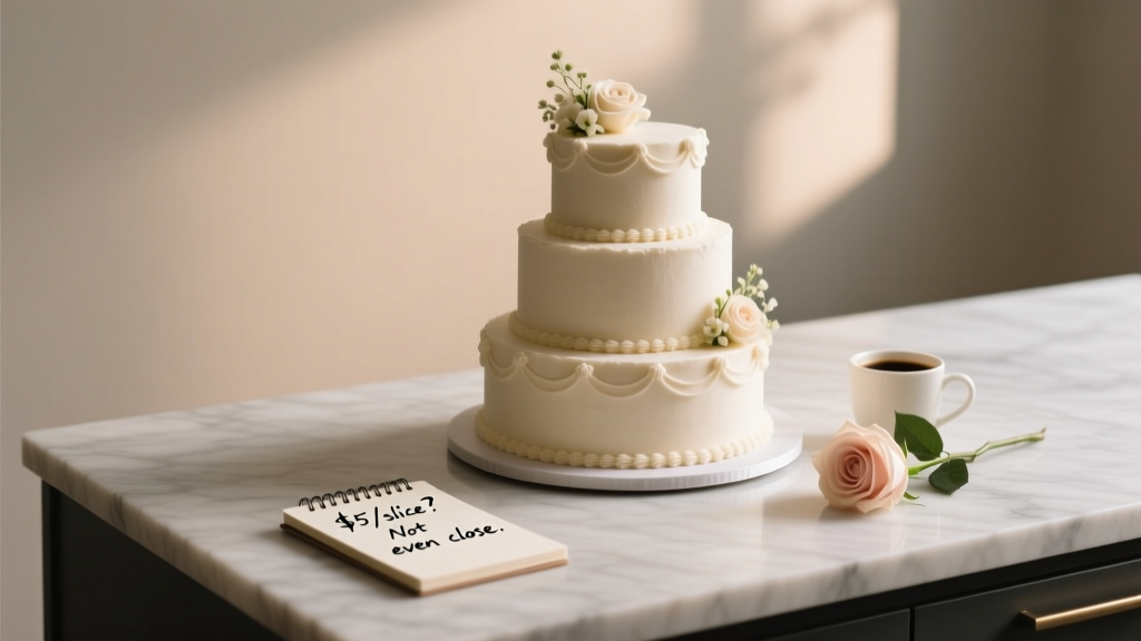 How Much to Spend on Wedding Cake (2026)