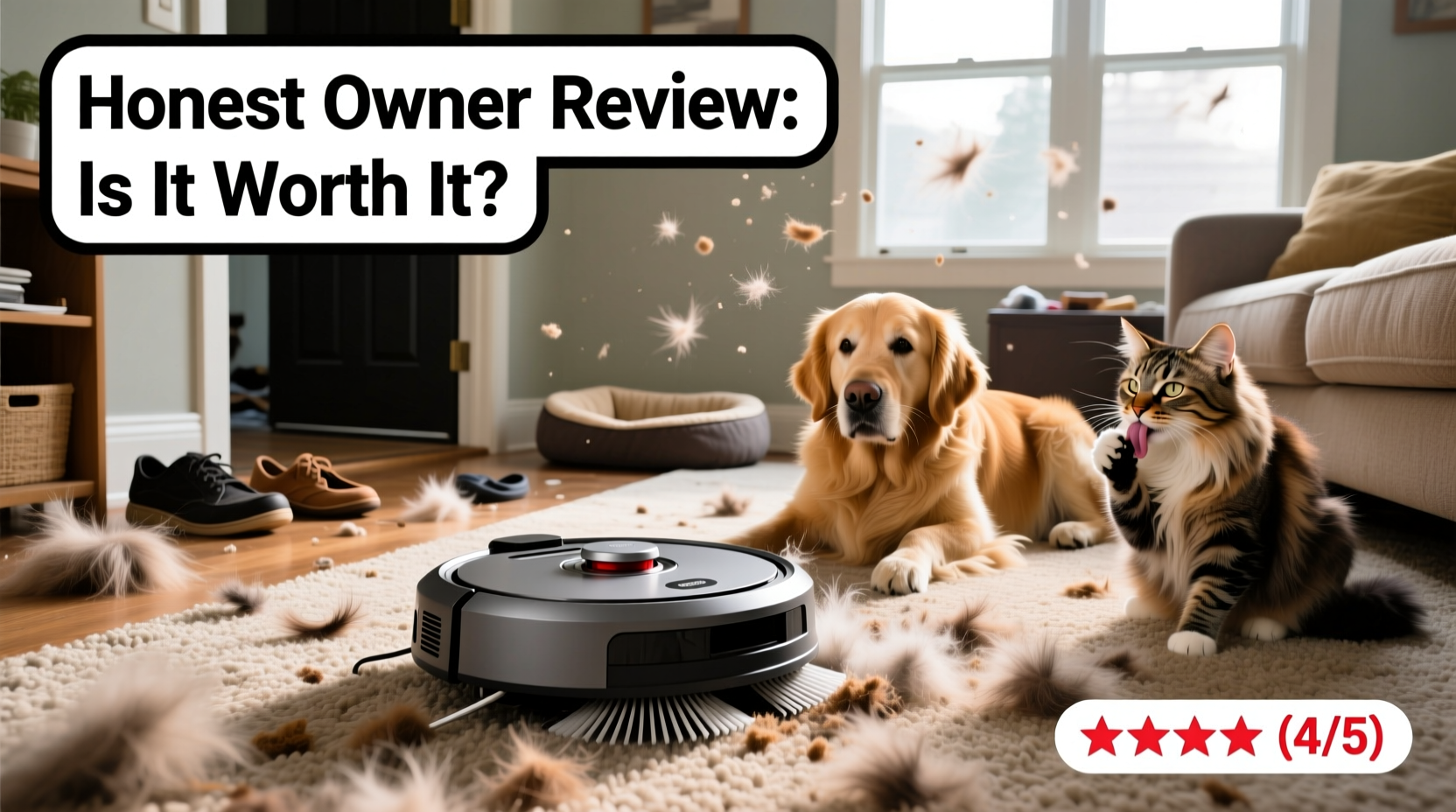 is a robot vacuum worth it if you have pets that shed constantly honest owner reviews