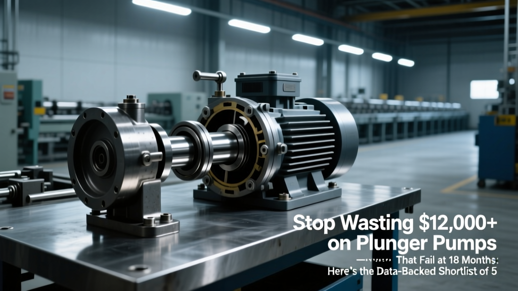 Top 5 Industrial Plunger Pumps: API 674, >94% Uptime