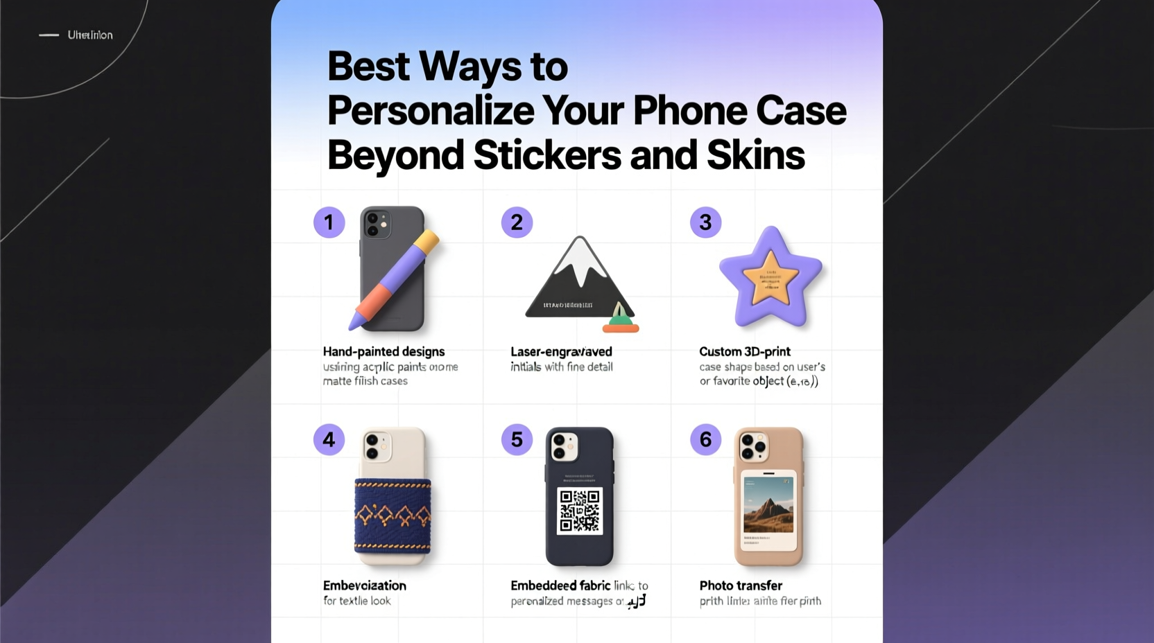 best ways to personalize your phone case beyond stickers and skins