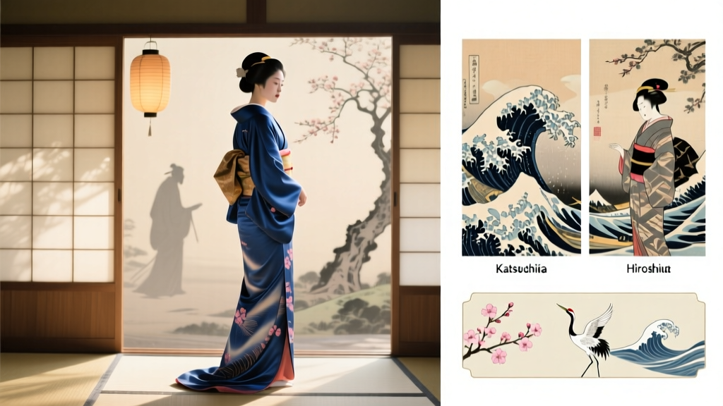 Decoding Kimono Fashion in Edo-Period Ukiyo-e Woodblock Prints