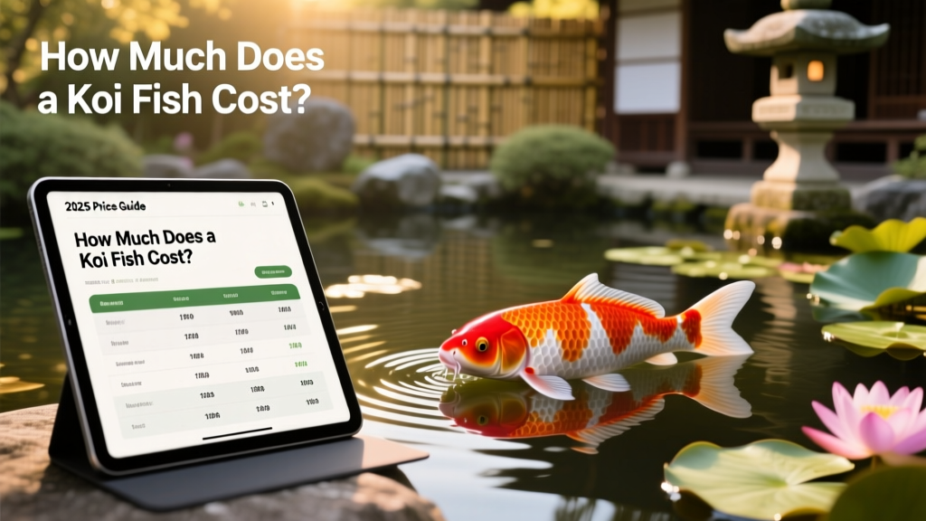How Much Does a Koi Fish Cost? 2025 Price Guide