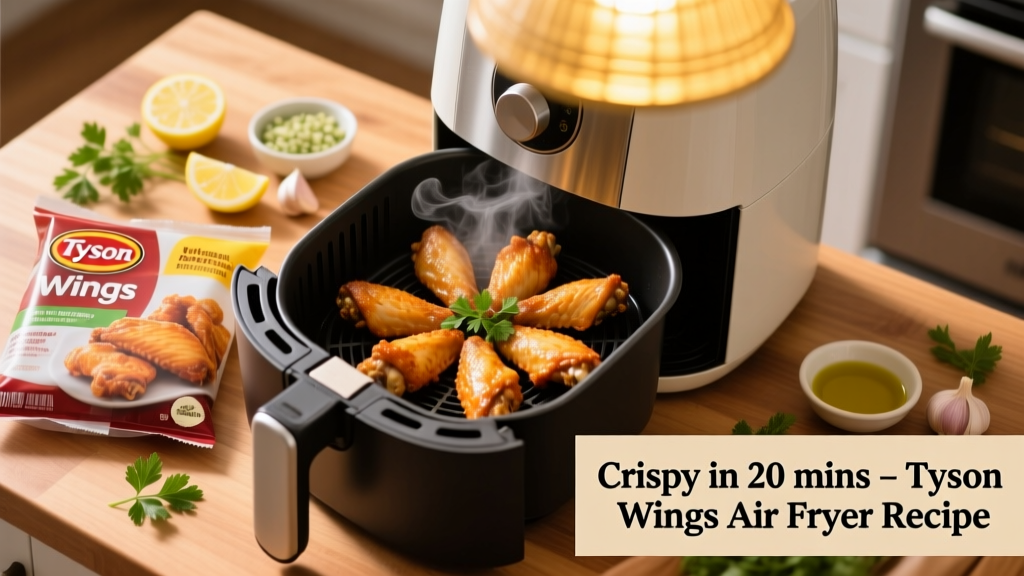 How to Cook Tyson Frozen Wings in Air Fryer (Crispy!)