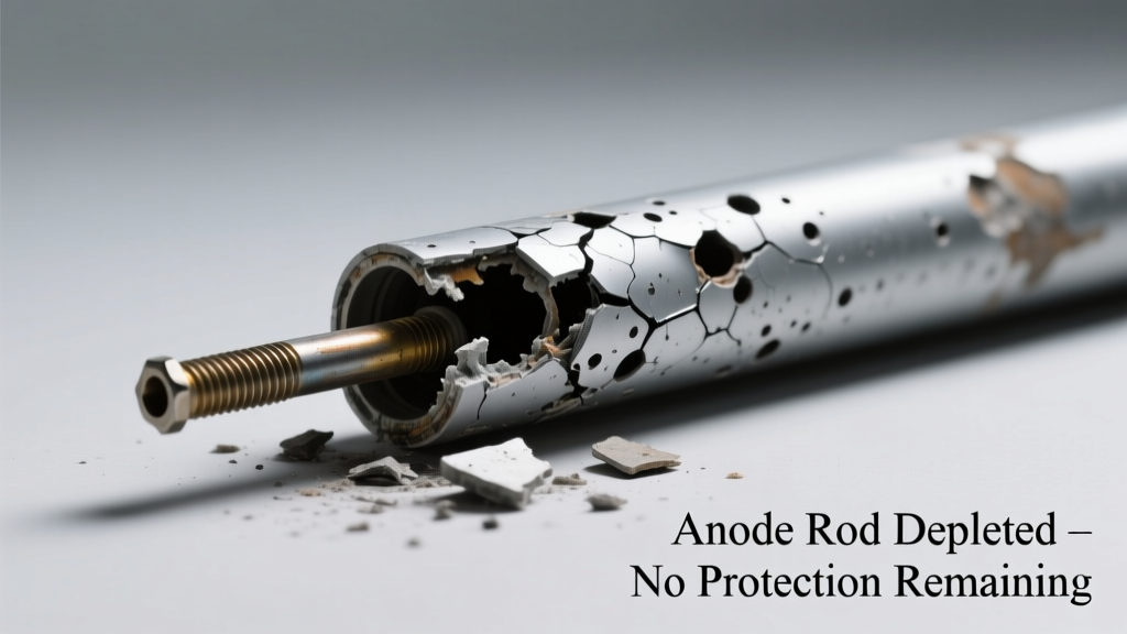Water Heater Anode Rod Depleted: Not Working at All