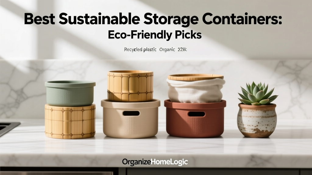 Best Sustainable Storage Containers: Eco-Friendly Picks