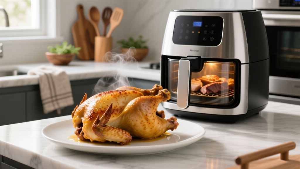How to Cook a Full Chicken in an Air Fryer (Crispy & Juicy!)