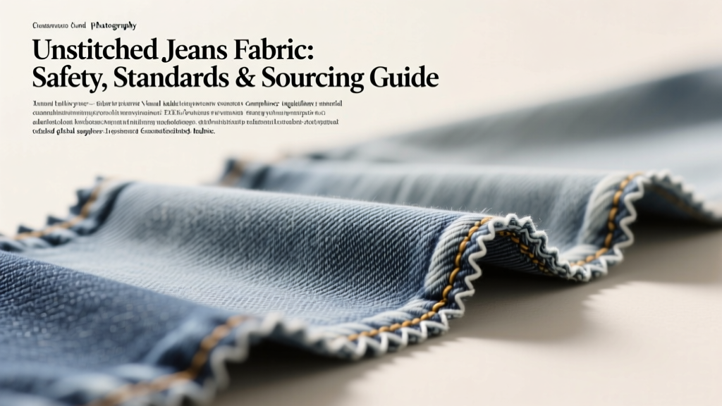 Unstitched Jeans Fabric: Safety, Standards & Sourcing Guide