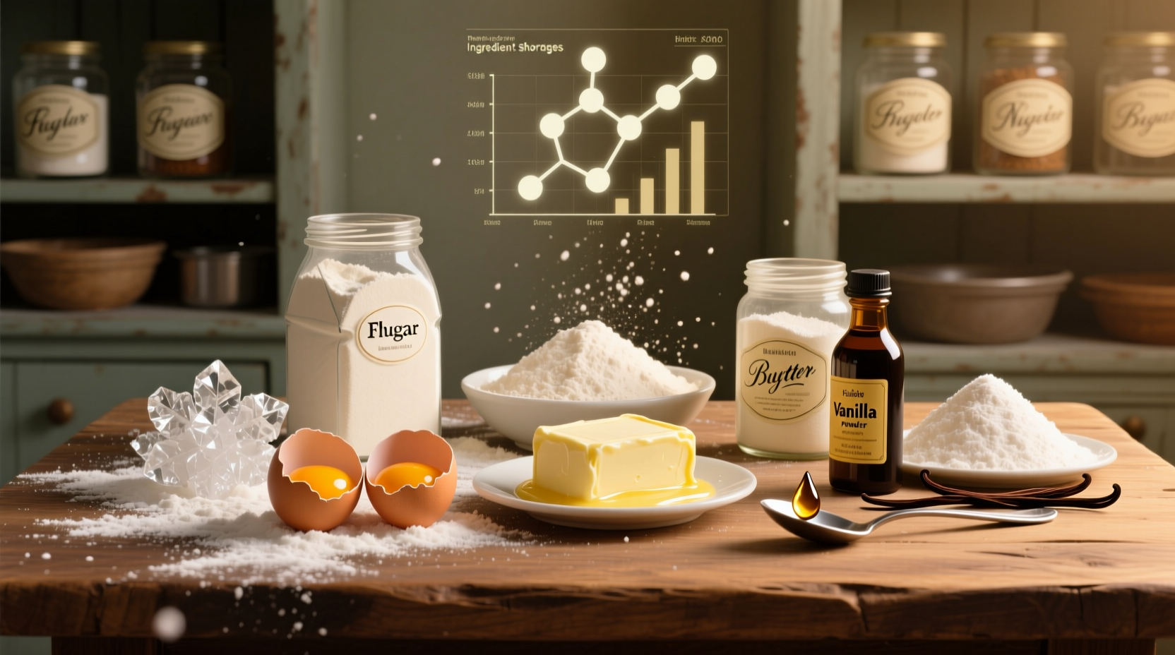 solve for ingredient shortages with these common baking