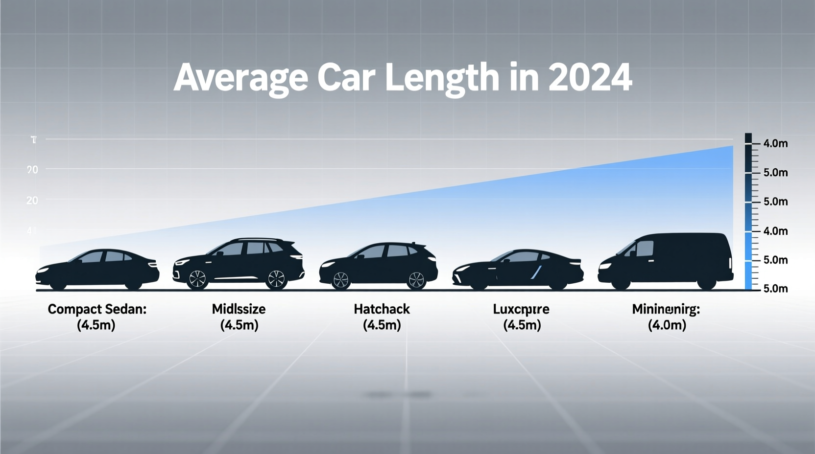 how long is average car