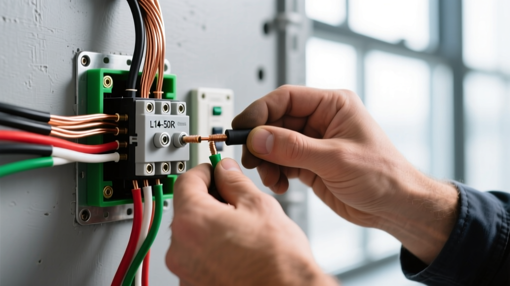 How to Wire an L14-50R Receptacle: 50A Twist-Lock Installation Guide