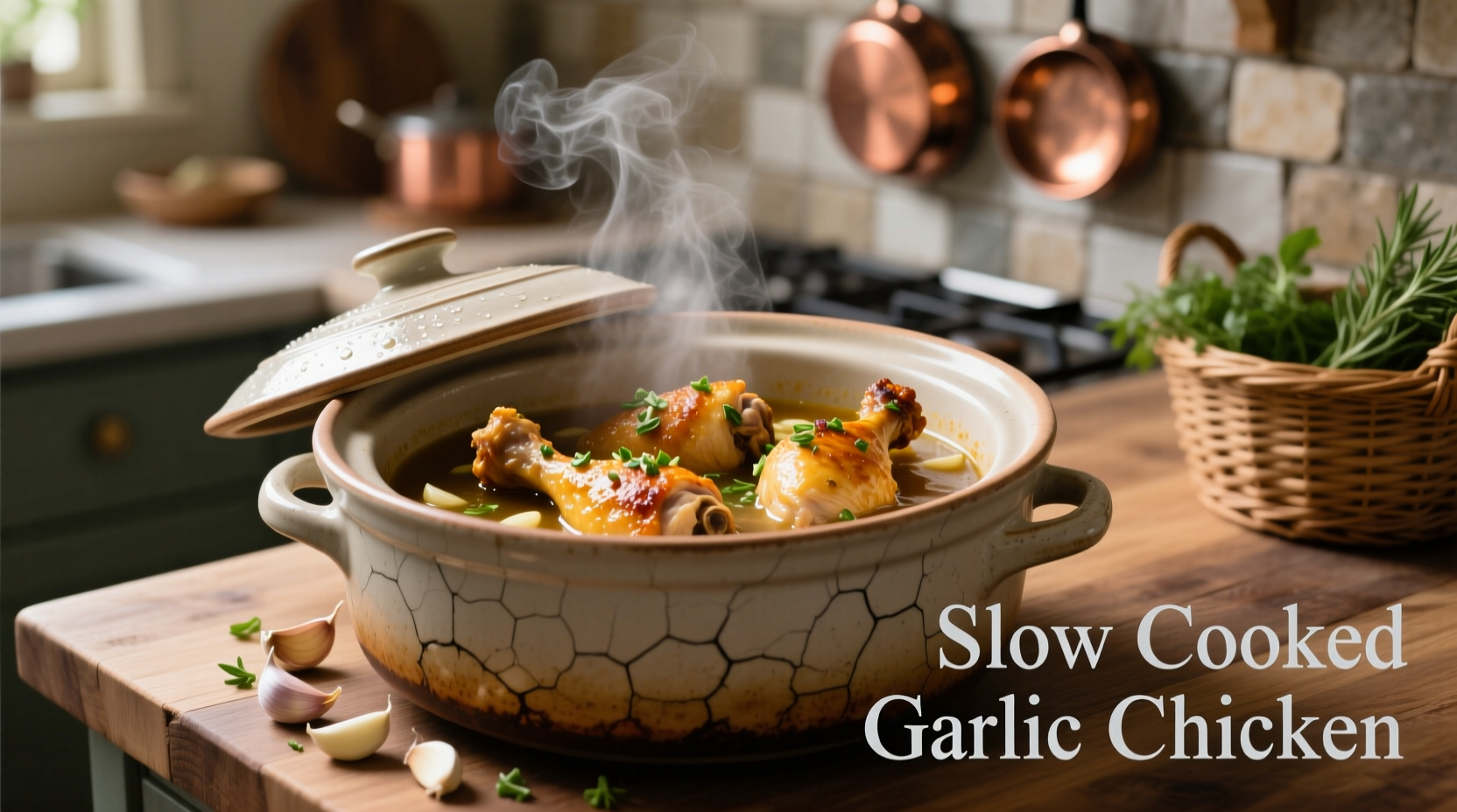 Perfect Slow Cooker Garlic Chicken Recipe: Tender & Flavorful