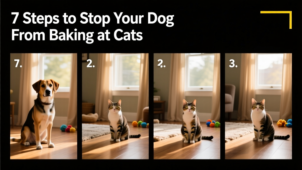 How to Stop Your Dog from Barking at a Cat in 7 Steps