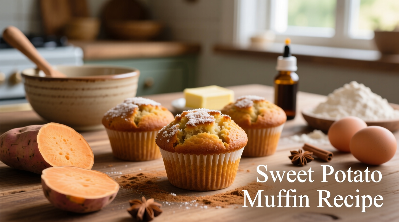 Perfect Sweet Potato Muffin Recipe in 45 Minutes