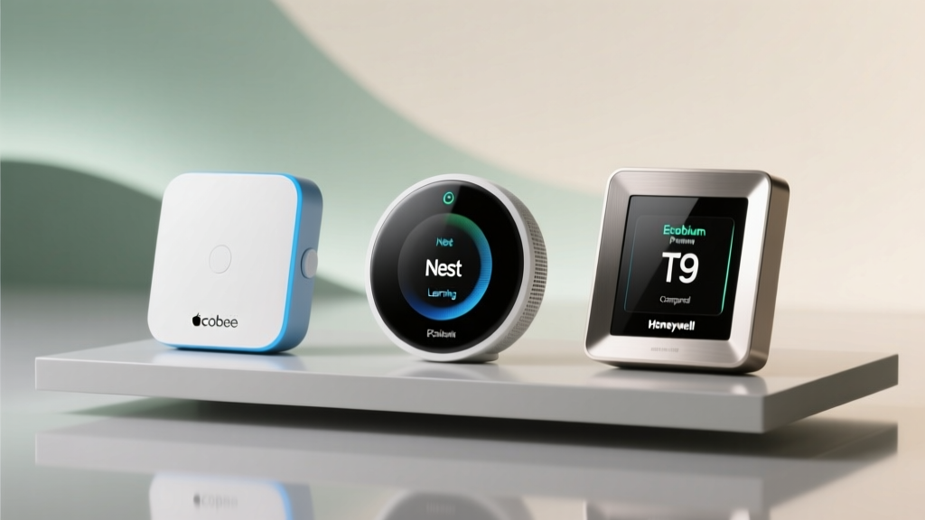 Ecobee Premium vs Nest Learning vs Honeywell T9 Compared