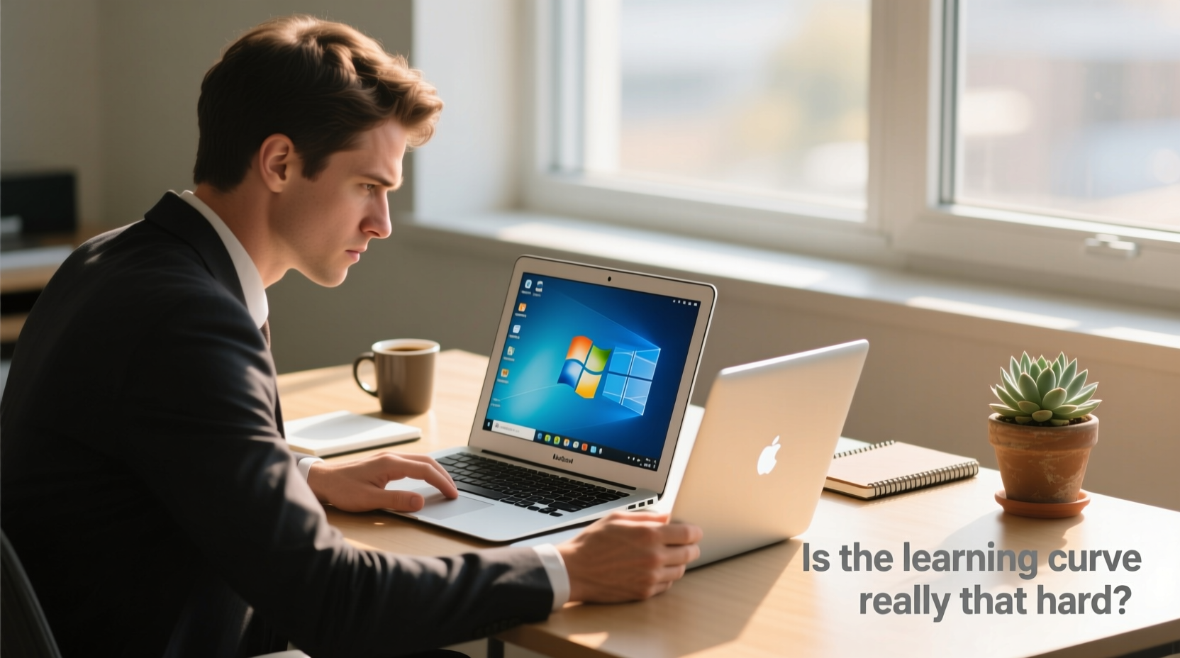 switching from windows to macbook air is the learning curve actually that hard