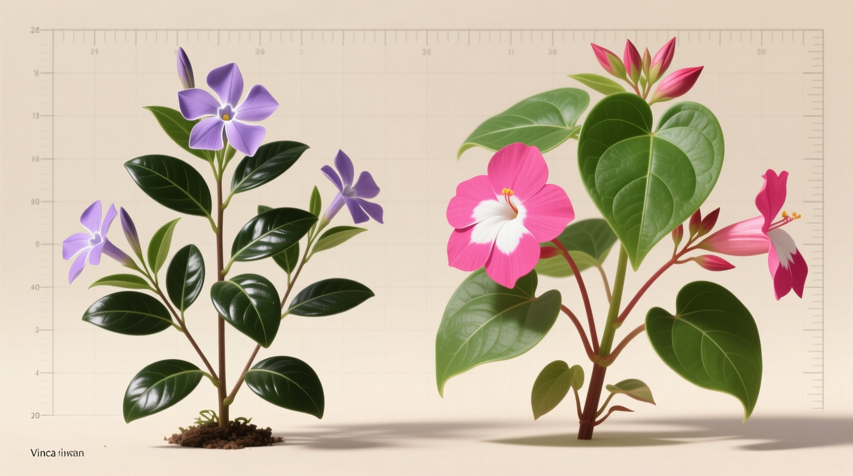 vinca vs sunpatiens