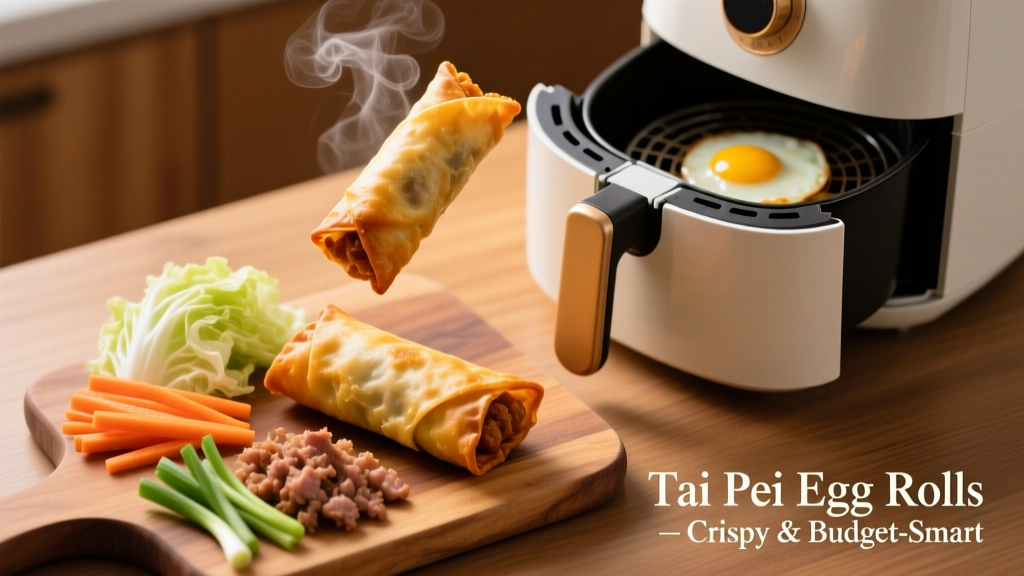 Air Fry Tai Pei Egg Rolls: Crispy & Budget-Smart