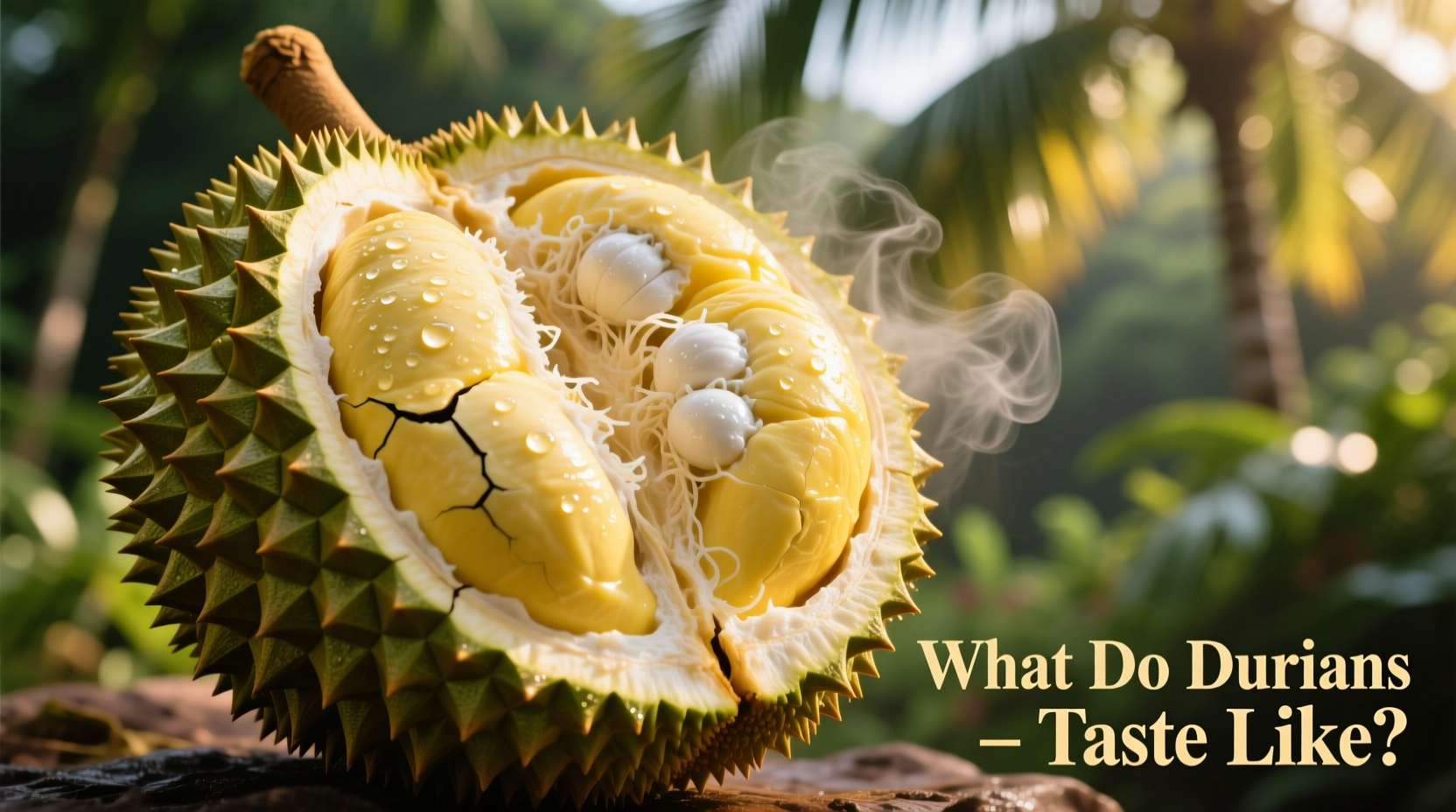Durian Taste Explained: Sweet Custard & Savory Complexity