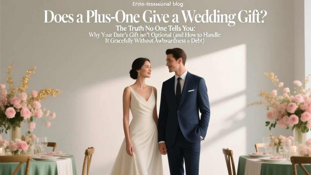 Does a Plus One Give a Wedding Gift? (2026)