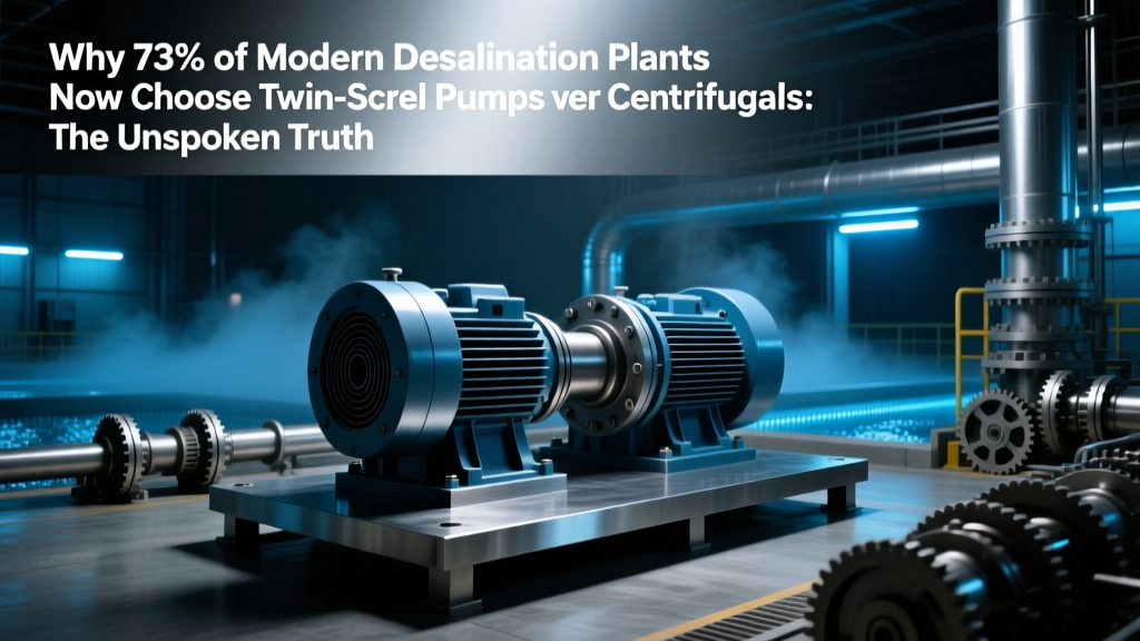 Why Twin-Screw Pumps Beat Centrifugals in Desalination