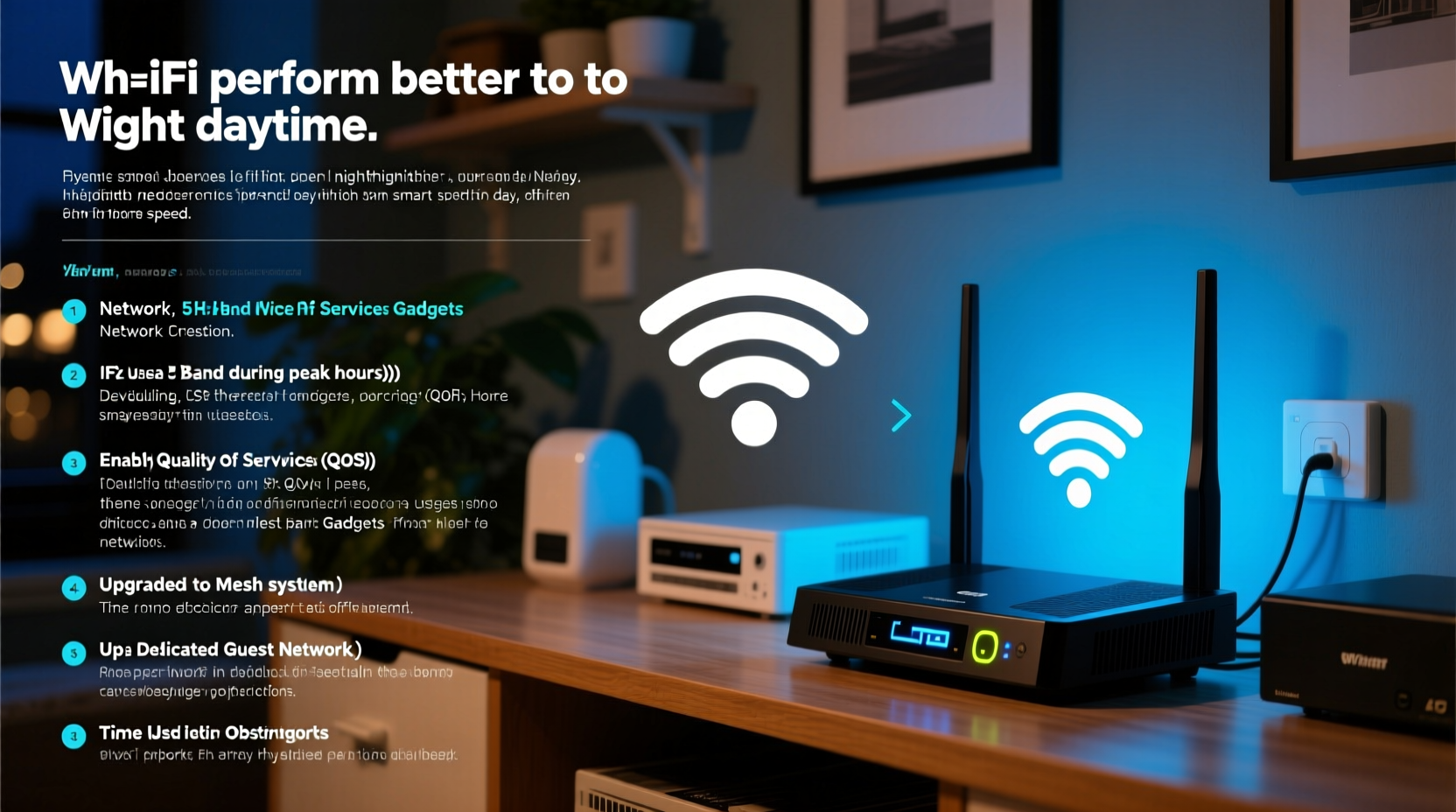 why is my wifi faster at night and can i replicate it during the day