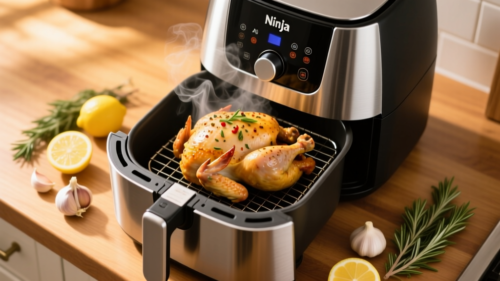 How Long to Air Fry a Whole Chicken in a Ninja Air Fryer