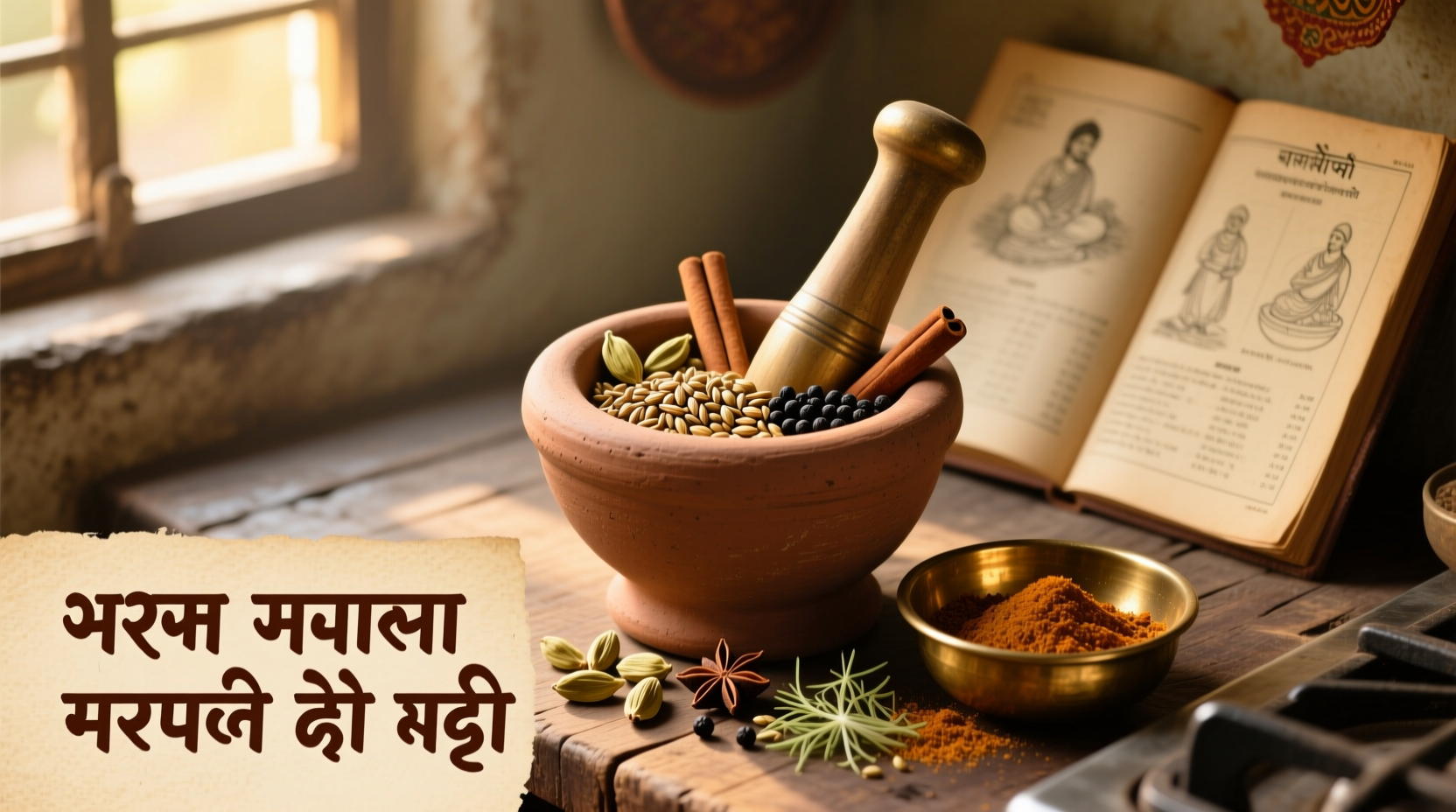 how to make garam masala spice