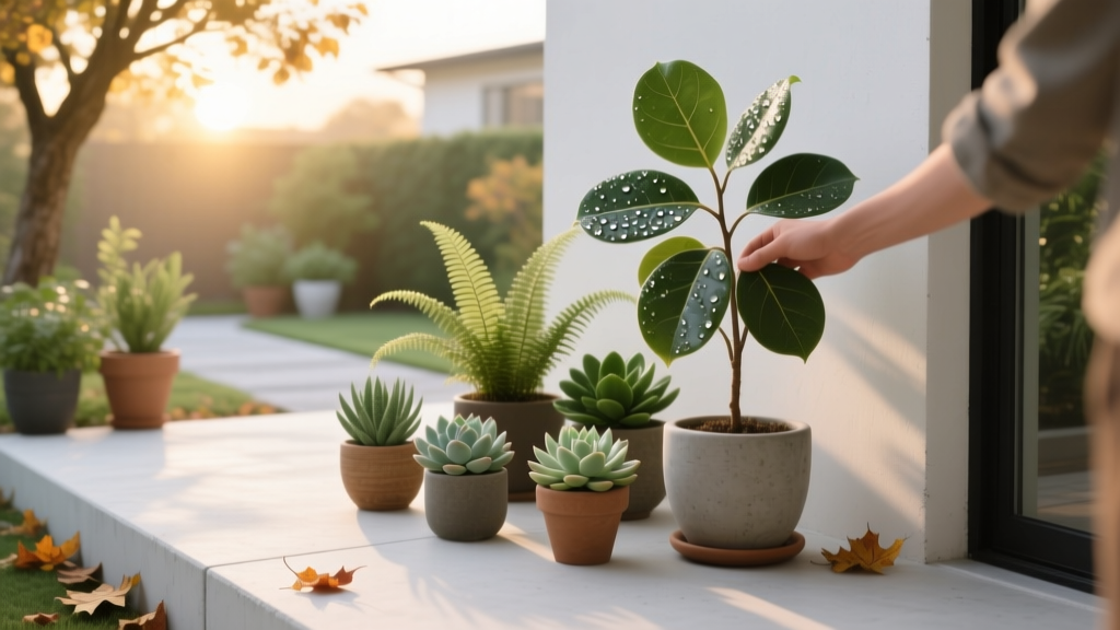 Non-Flowering Indoor Plants Outside: Safe Steps